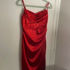 windsor red dress size medium